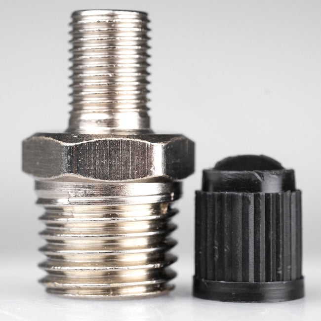 1/4" NPT Schrader Valve for Air Compressor Tank Fill Compressed Air Water Line