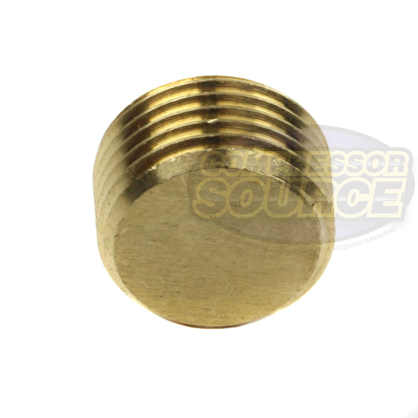 1/2"  Brass Male NPT Counter Sunk Head Plug Internal Hex Socket 50136 5-Pack