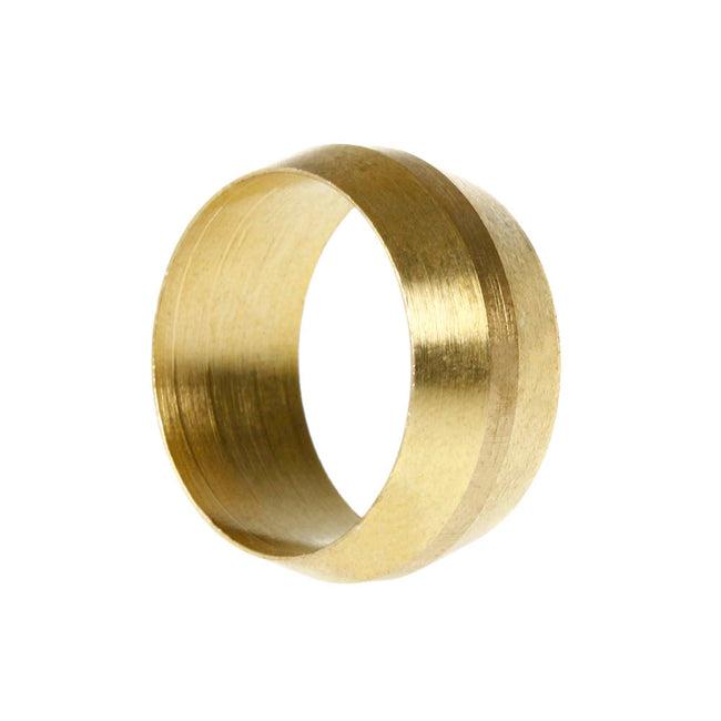 10 Pack 3/4" Compression Sleeve Solid Brass Ferrule for 3/4" Compression Tubing