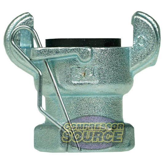 3/4" Female National Pipe Thread Iron Ductile Pipe Coupling Female End 66011