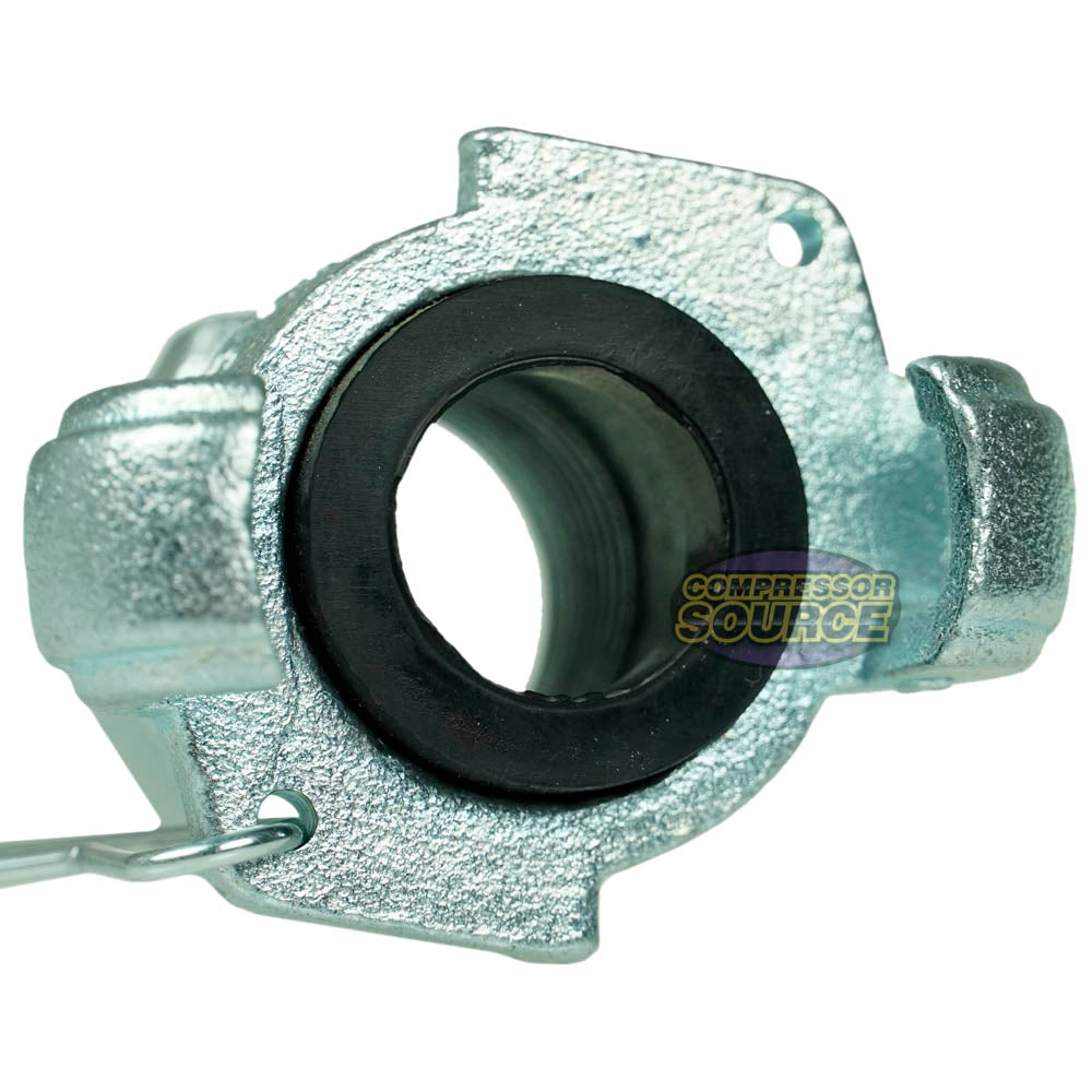 3/4" Female National Pipe Thread Iron Ductile Pipe Coupling Female End 66011