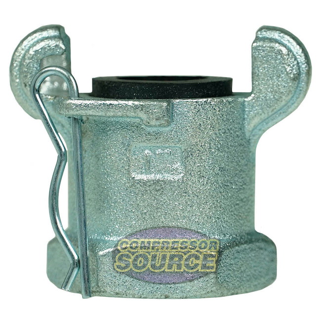 1" Female National Pipe Thread Iron Ductile Pipe Coupling With Female End 66012