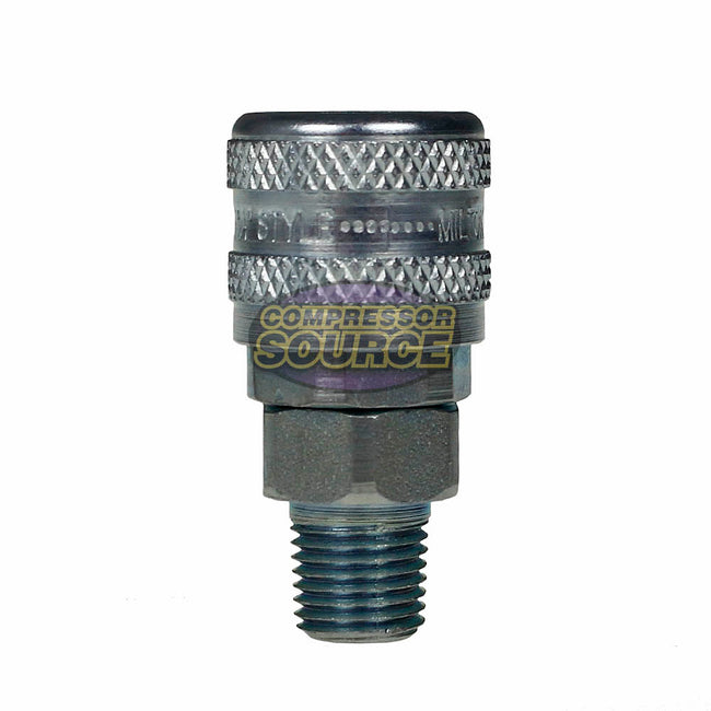Milton 1/4" FNPT Female Push Type Coupler For A-Body Style Plugs 300 PSI Max 775