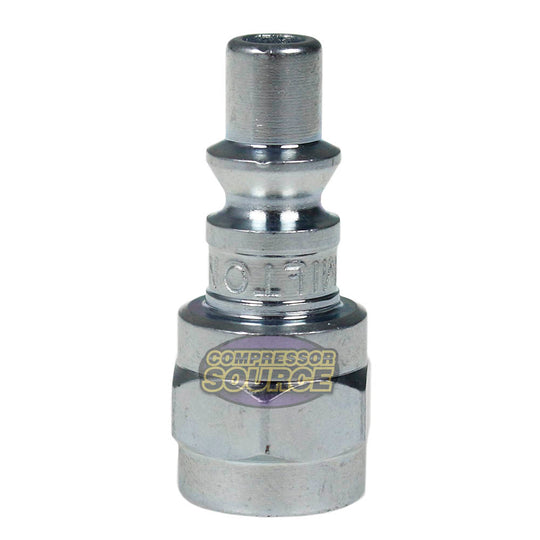 Milton 1/4" Female NPT A-Style Plug Hardened Steel 300 PSI Maximum Pressure 778