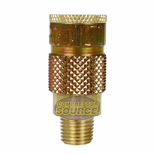 Milton 1/4" MNPT T-Style Coupler Quick Connect Fitting 300 PSI Max 40 SCFM 786