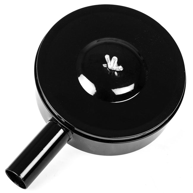 1" NPT Air Compressor Intake Filter Silencer Metal Housing and Element