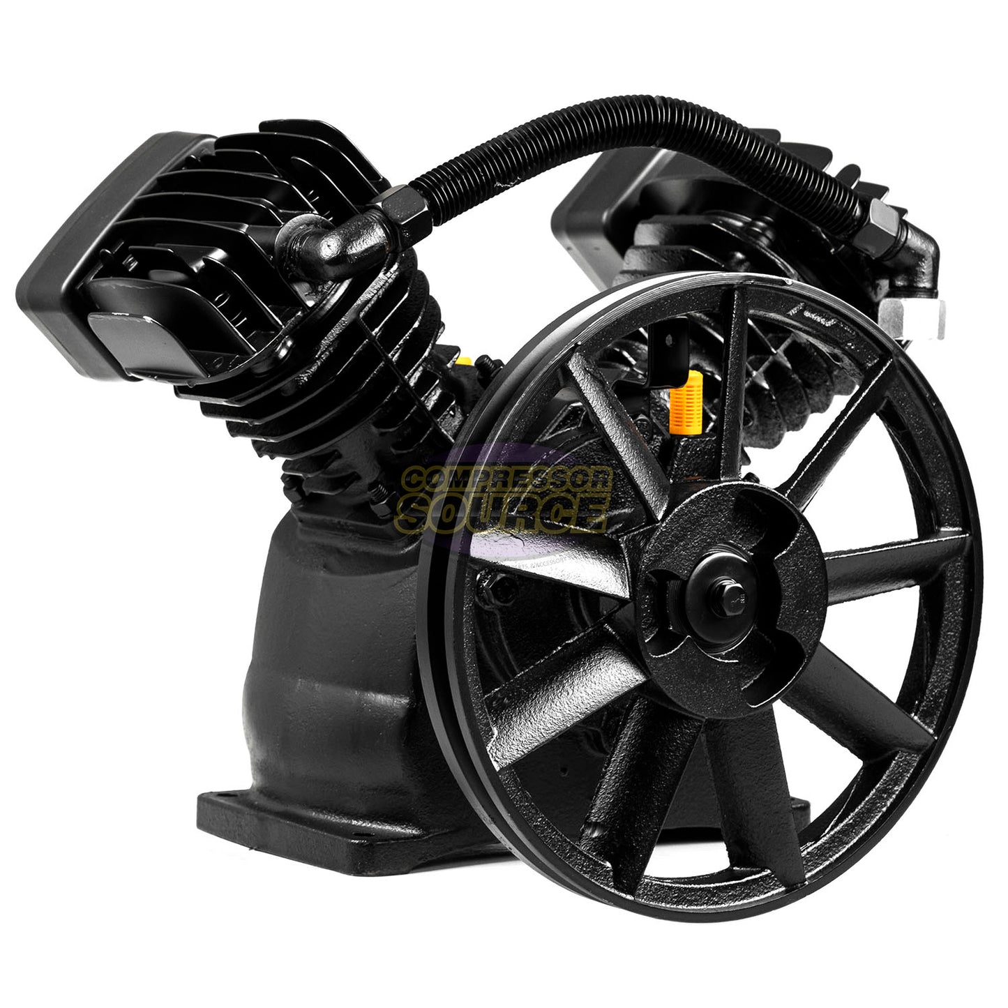 3 HP Replacement Air Compressor Pump Single Stage 2 Cylinder 12.7 CFM V Style