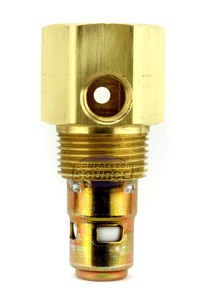 In Tank Brass Ingersoll Rand Replacement Check Valve 3/4" Male NPT x 3/4" Female Inverted Flare
