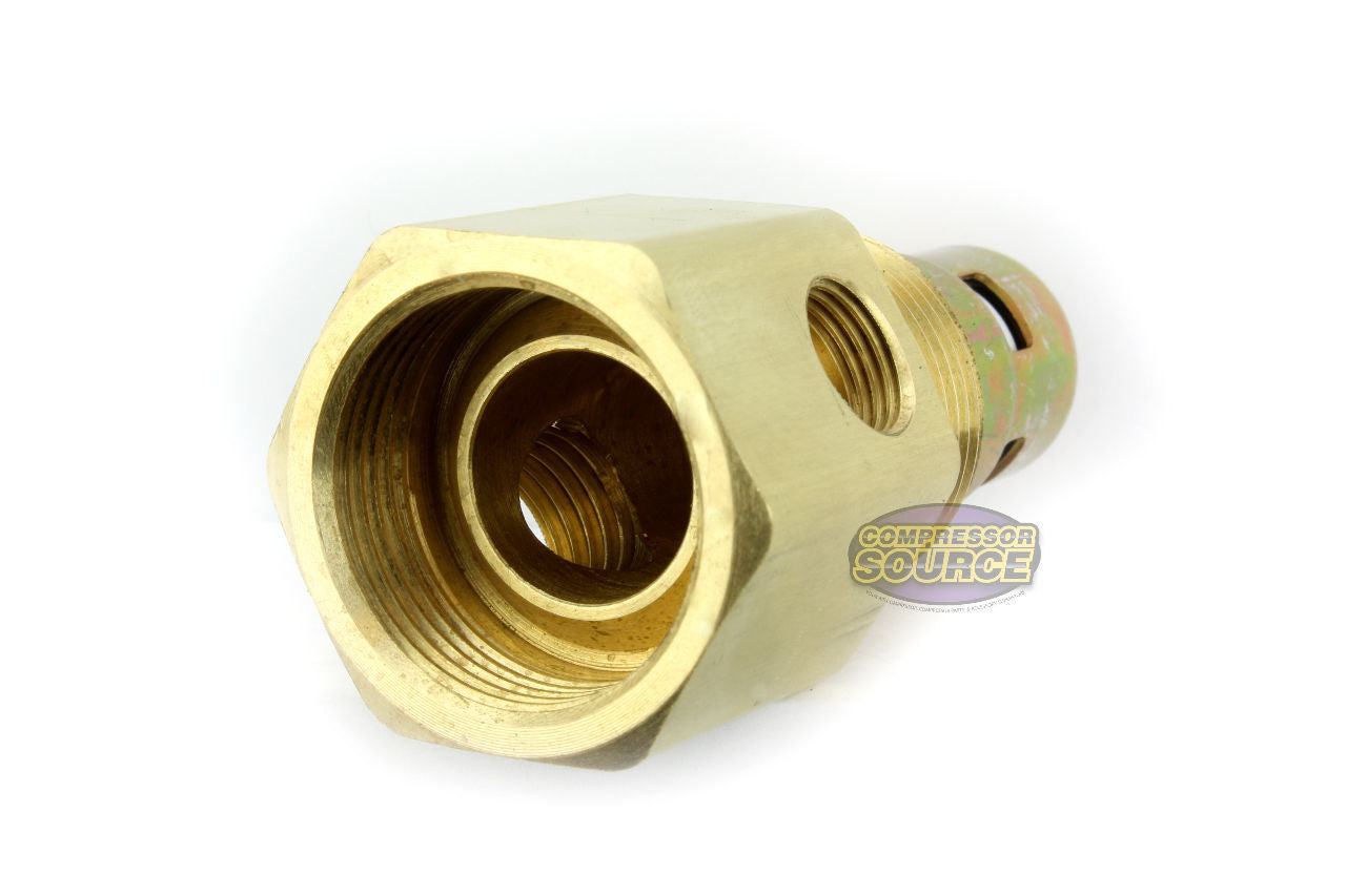 In Tank Brass Ingersoll Rand Replacement Check Valve 3/4" Male NPT x 3/4" Female Inverted Flare