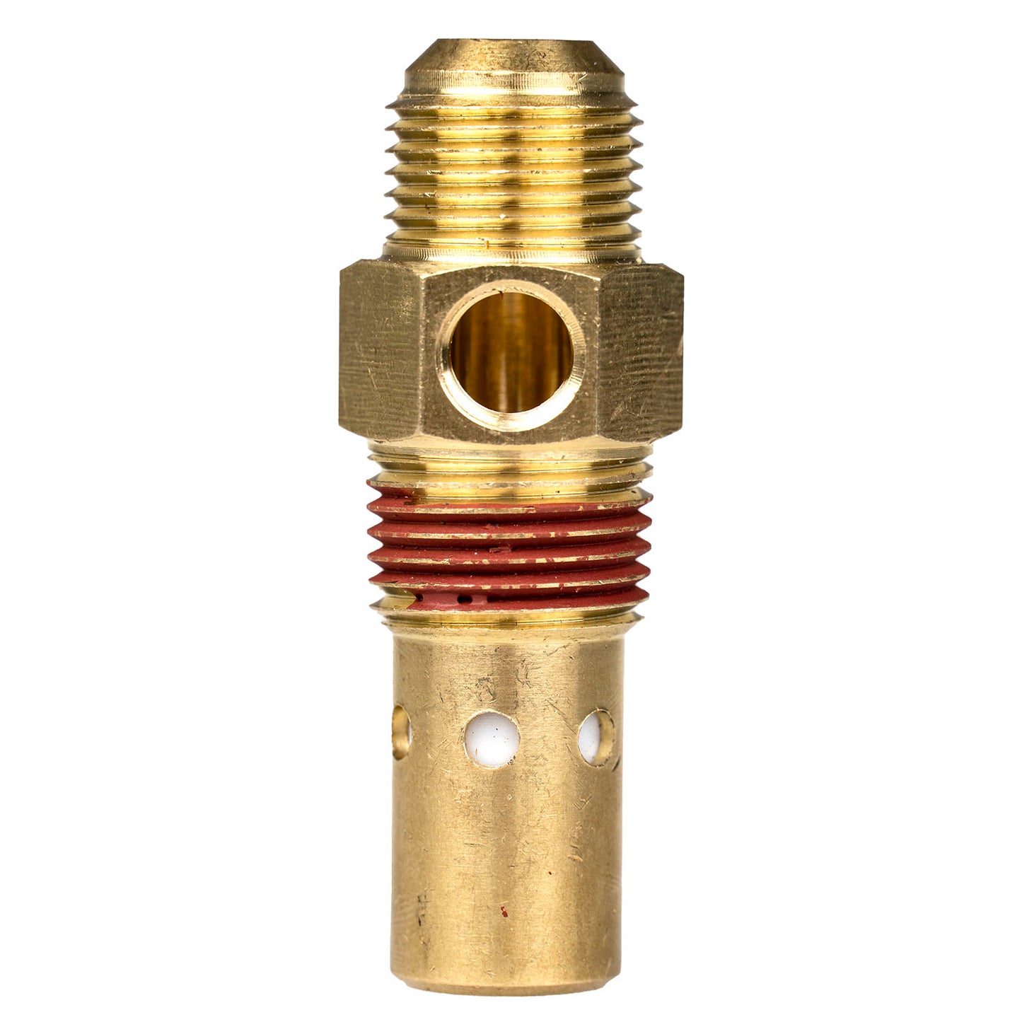 1/2" Flare x 1/2" Male NPT Brass Air Compressor In Tank Check Valve w/ Flare Nut