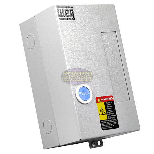 WEG 2 HP Single Phase Magnetic Starter 208-230V 8-12.5 Amps ESWS-B12V24E-RM30