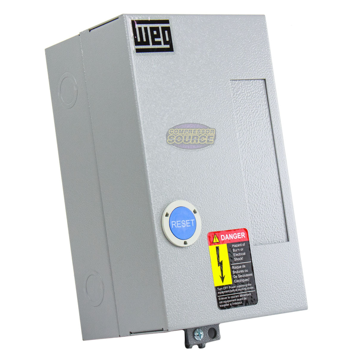 WEG 1 HP Single Phase Magnetic Starter Electric Motor Control NEMA 1 208-240 V