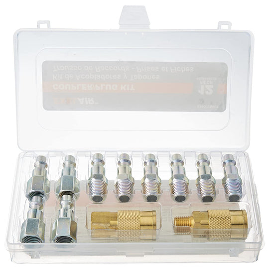 Exelair by Milton 12 Piece Air Coupler and Plug Kit 1/4" M Style EX0312MKIT