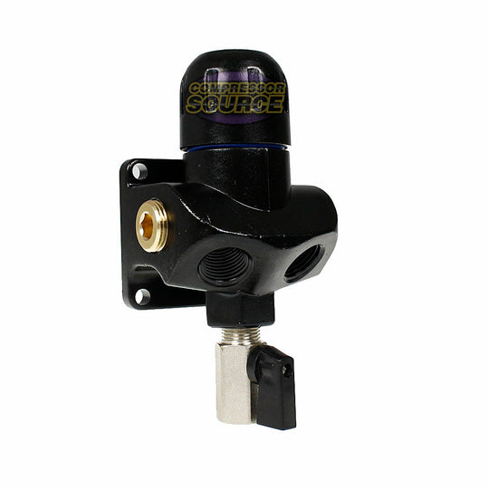 Fastpipe 1" Wall Outlet Multi Port w/ 1/2" NPT Ports Compressed Air Piping F2024