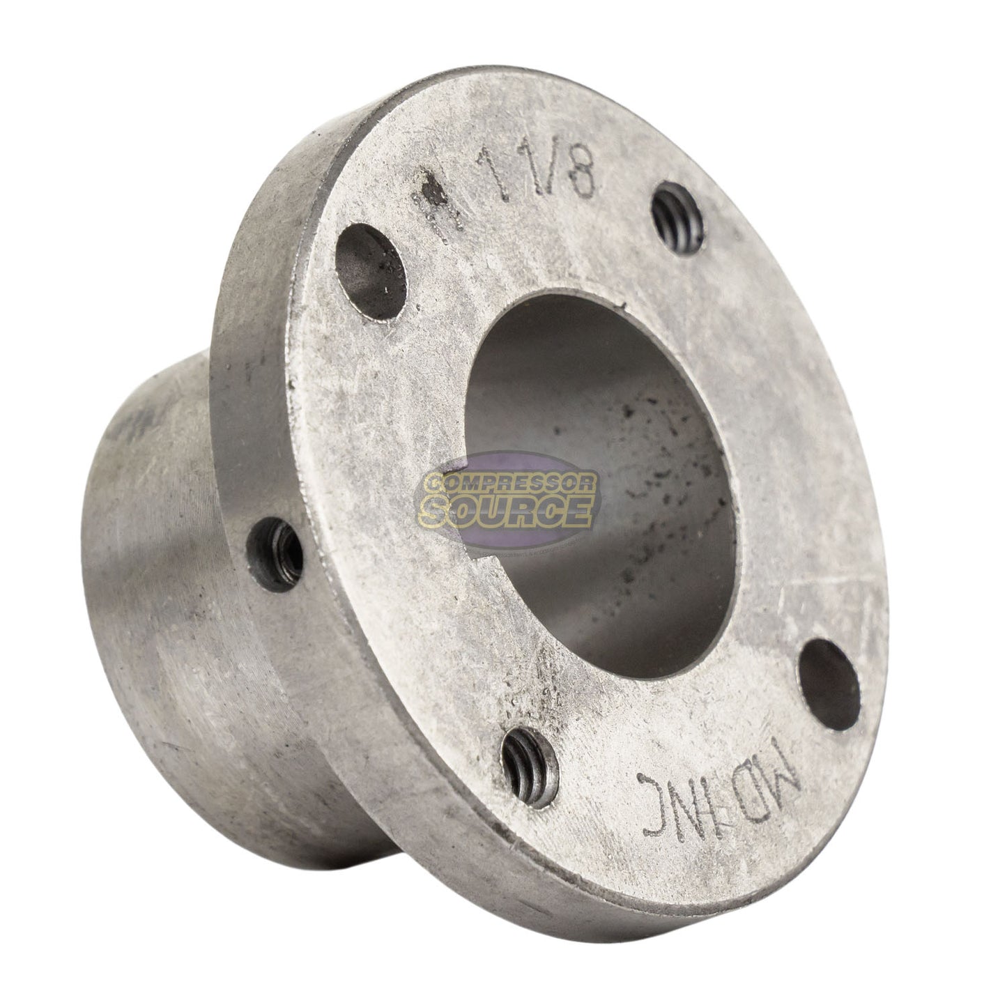 4.5" 2 Piece Cast iron Dual Groove Pulley A Belt (4L) Style with 1-1/8" Bore H Bushing 2AK46H