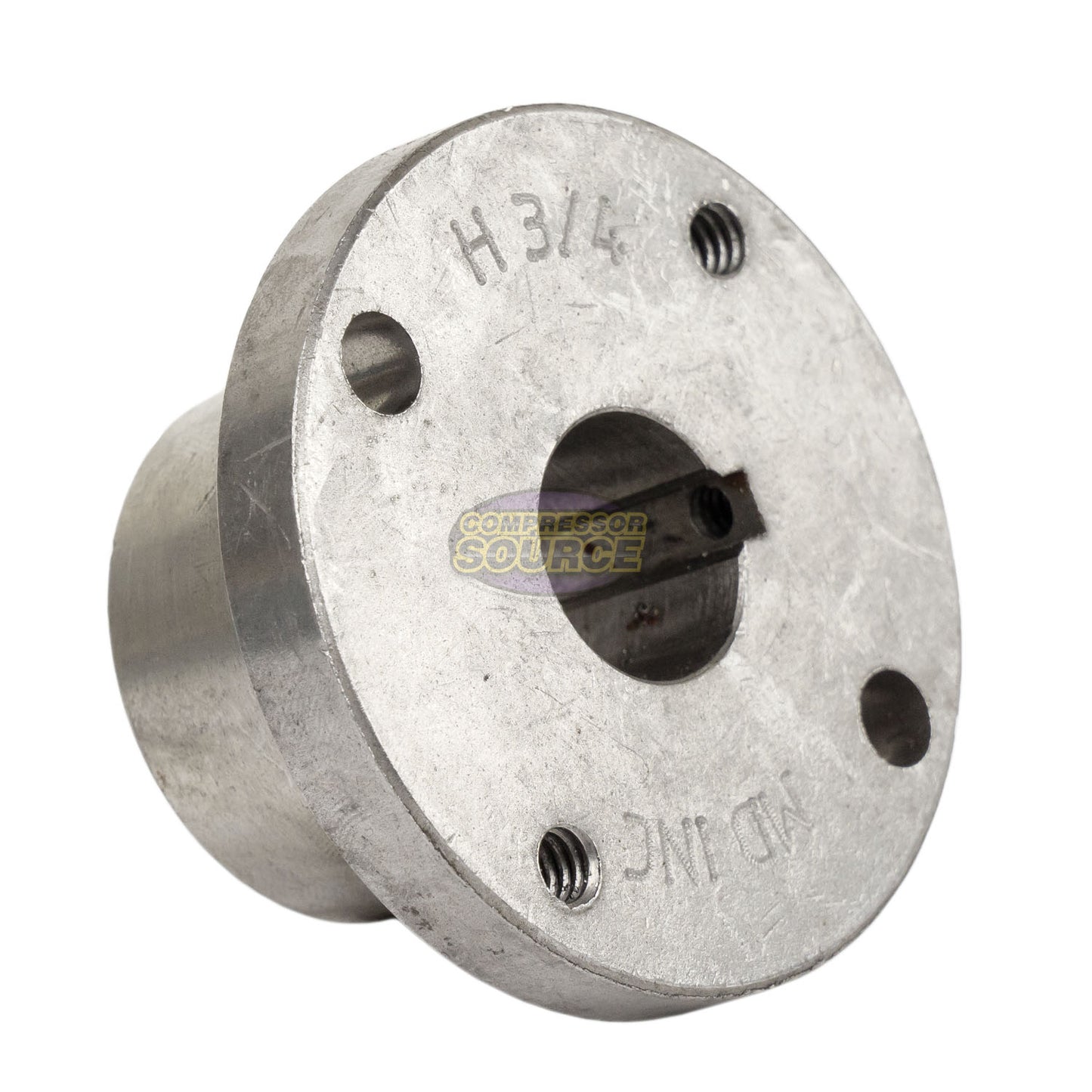 Cast Iron 4" Dual Groove Belt A Section 4L Pulley with 3/4 " Sheave Bushing