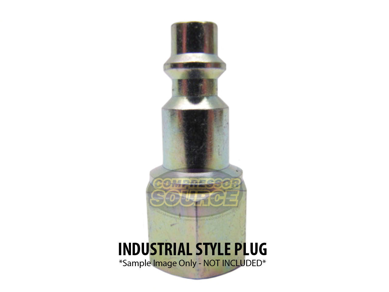 Prevost ISI061251 Safety Air Plug Coupler 1/4" MNPT Prevo S1 Industrial Style