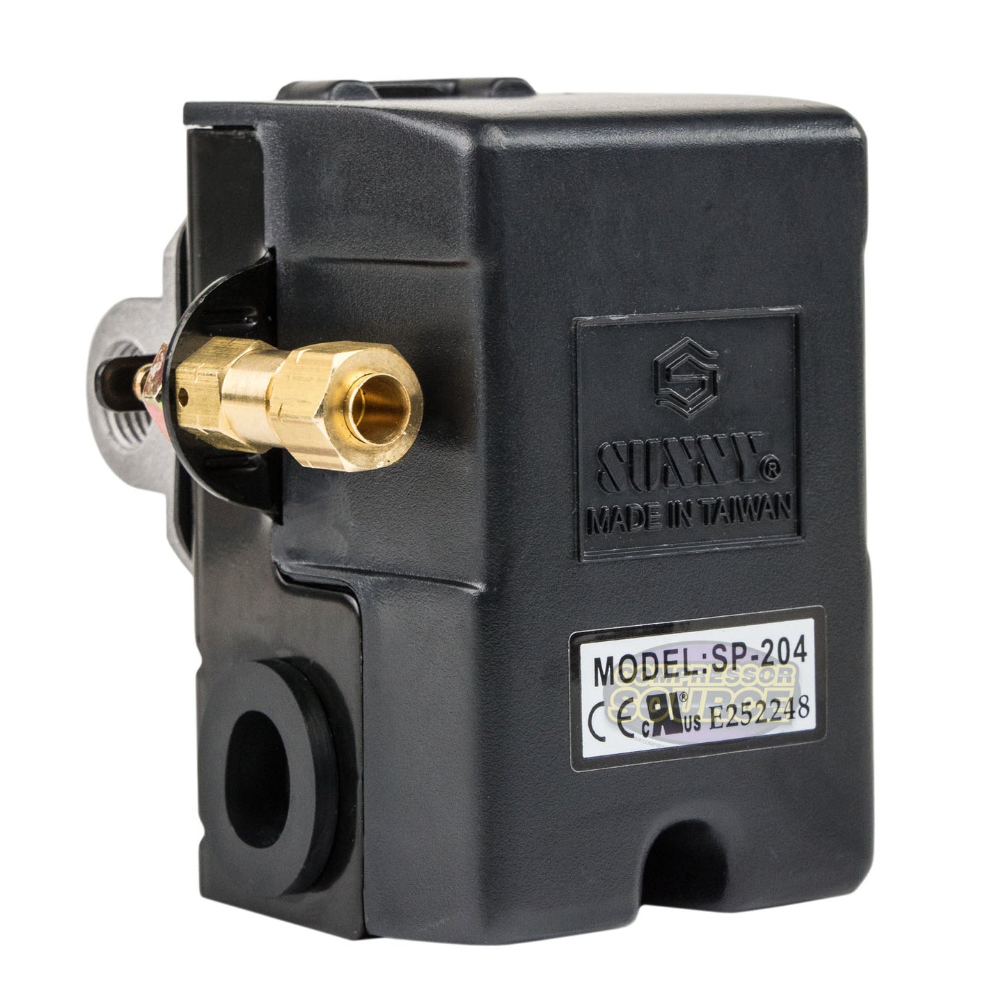 4 Port 25 Amp 95-125 PSI Heavy Duty Air Compressor Pressure Switch
