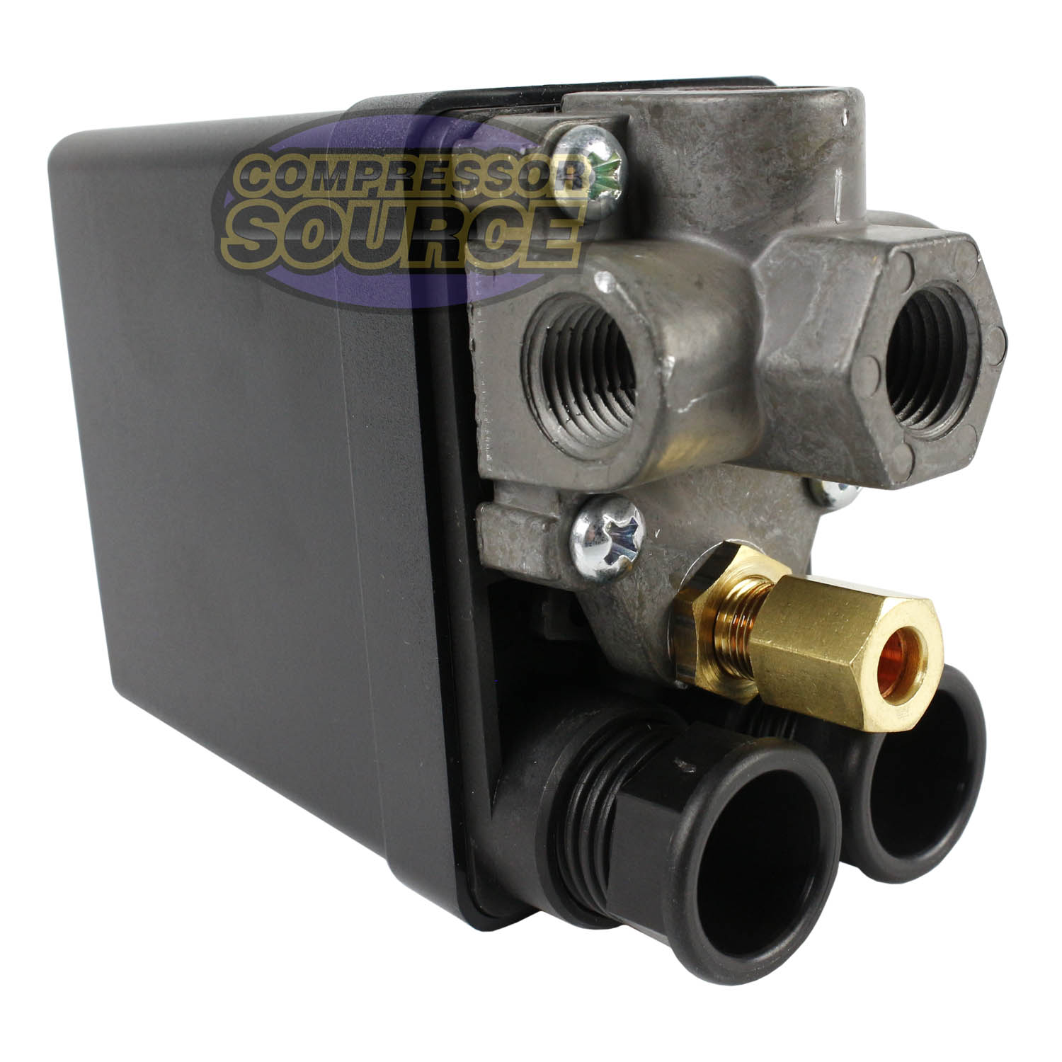 5 Pack LEFOO Air Compressor Pressure Control Switch Valve | 95-125 PSI Four Port L4