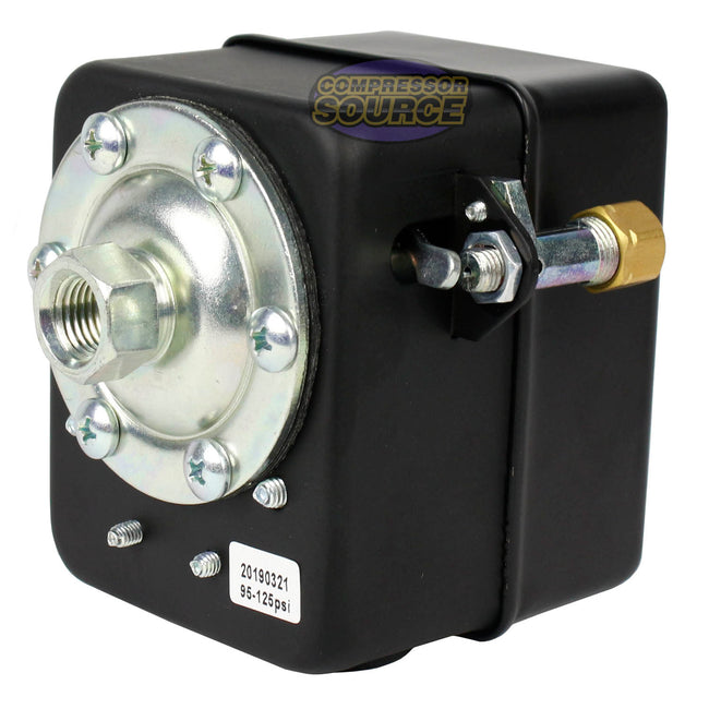 HD 22 Amp 105-135 PSI Air Compressor Pressure Switch Control All Metal Housing