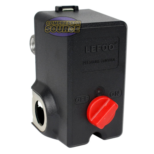 4 Port Air Compressor Pressure Switch Control Valve 140-175 PSI Import Style