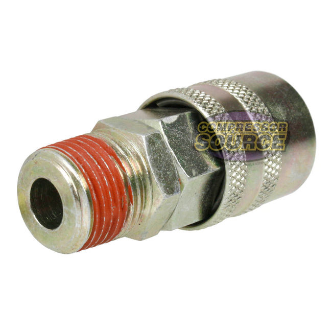 Industrial 3/8" Male NPT Air Compressor Hose Quick Connect Coupler M2-30SM