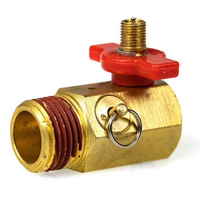 Compressed Air Bubble Tank Manifold Valve Fill Port Ball Valve Relief 145 PSI