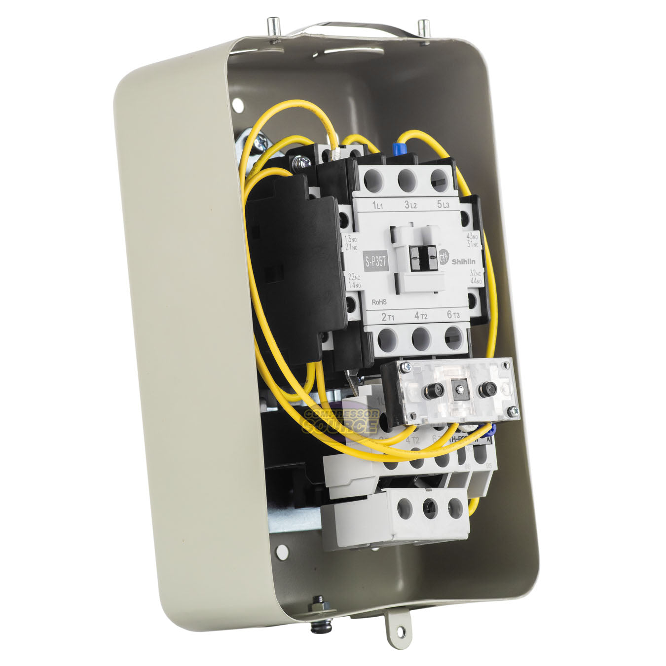 5 Horsepower Single Phase Electric Magnetic Motor Starter Switch w/ On / Off Control MSP30TPB