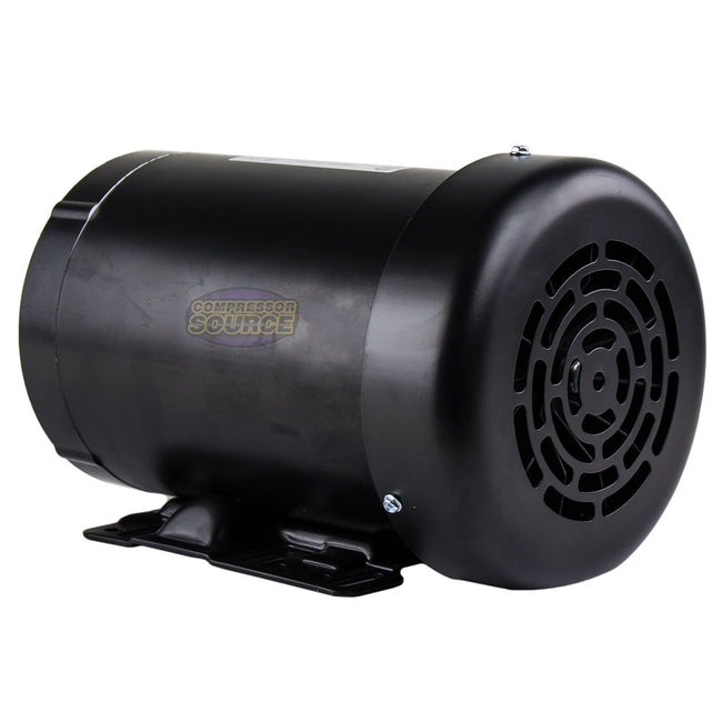 3 HP 3 Phase Electric Motor 3500 RPM 56HC Frame 230/460V TEFC C-Face NATE3-36-56CB