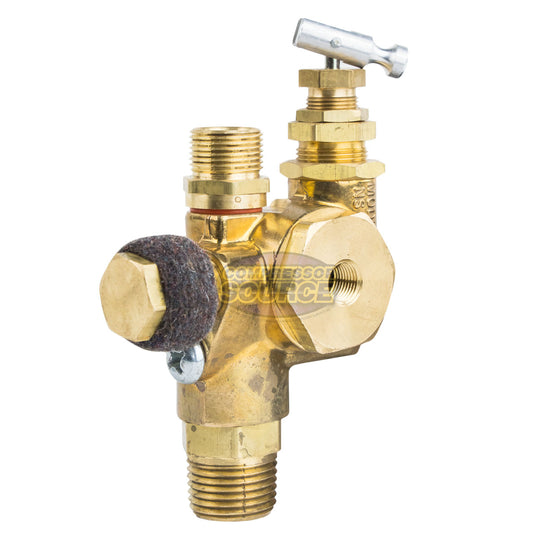 110-135 PSI Air Compressor Pilot Check Valve Unloader 1/2" Compression Inlet