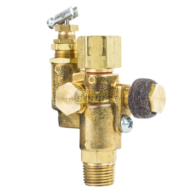 110-135 PSI Air Compressor Pilot Check Valve Unloader 1/2" FNPT Inlet Conrader