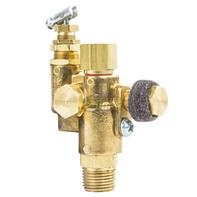 110-135 PSI Air Compressor Pilot Check Valve Unloader 3/8" FNPT Inlet Conrader