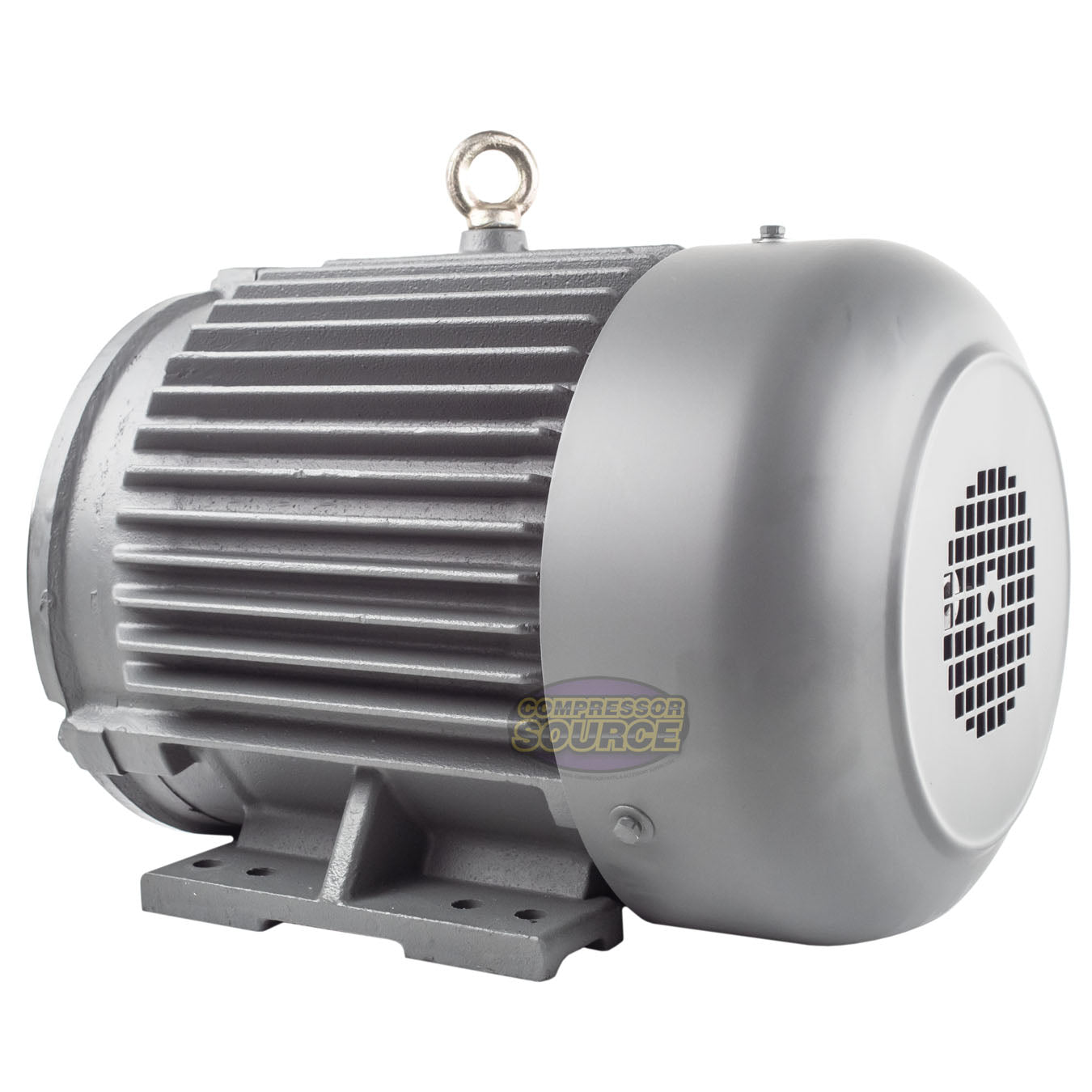 5 HP 3 Phase Electric Motor C-Face 1800 RPM 184TC TEFC 230/460 Volt Severe Duty