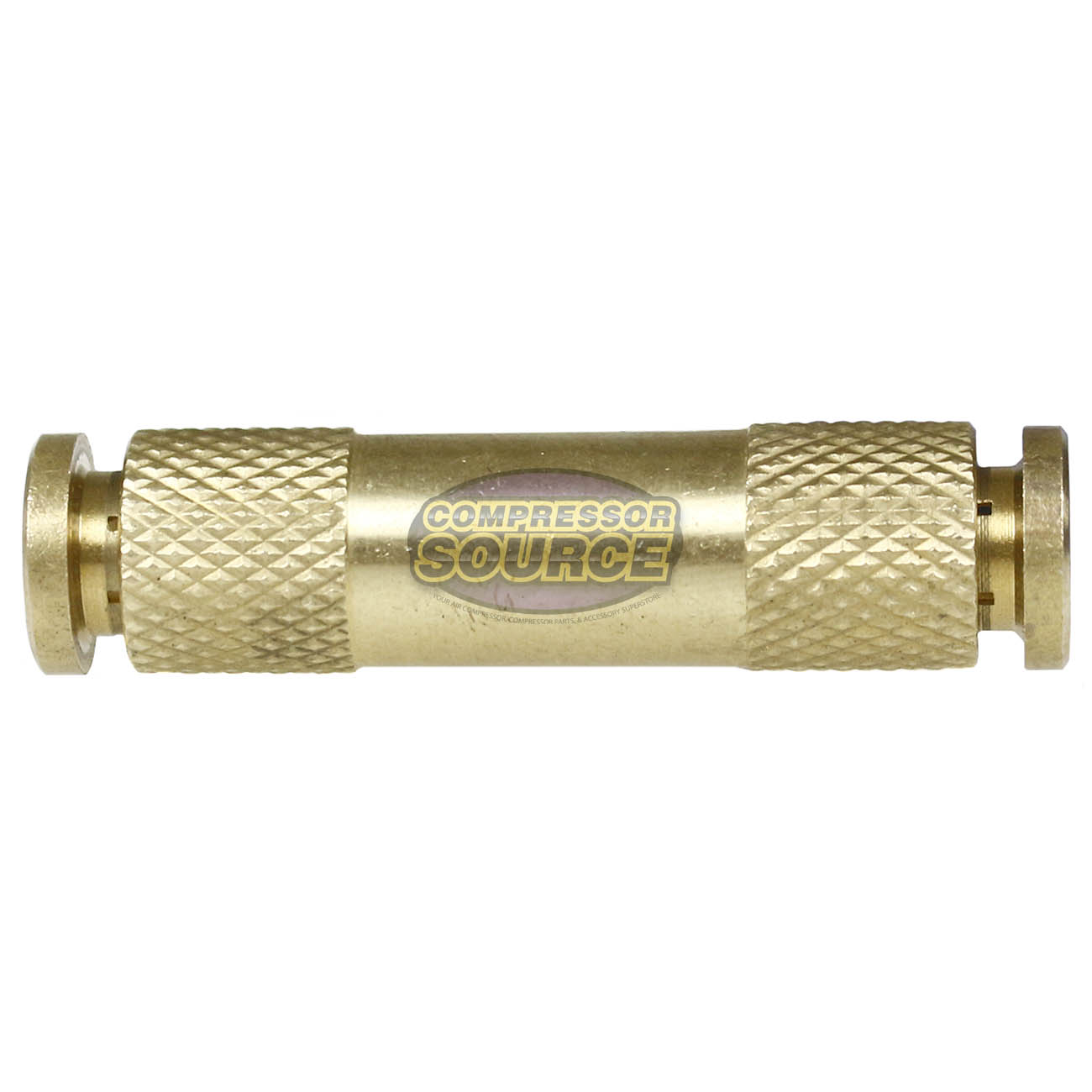 1/4" Brass Push Lock Union Connector Quick Push-In Connect and Disconnect PP62C