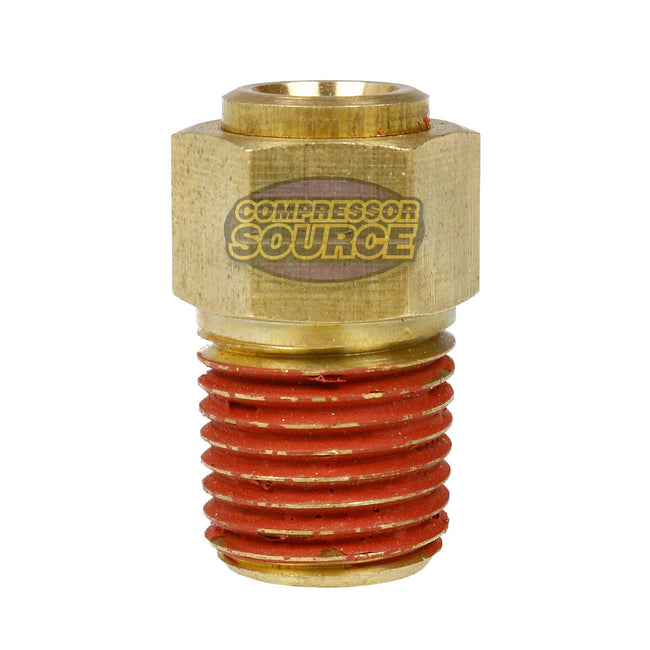 1/4" x 1/4" Male NPTF Push Lock Connector Quick Connect and Disconnect PP68CC