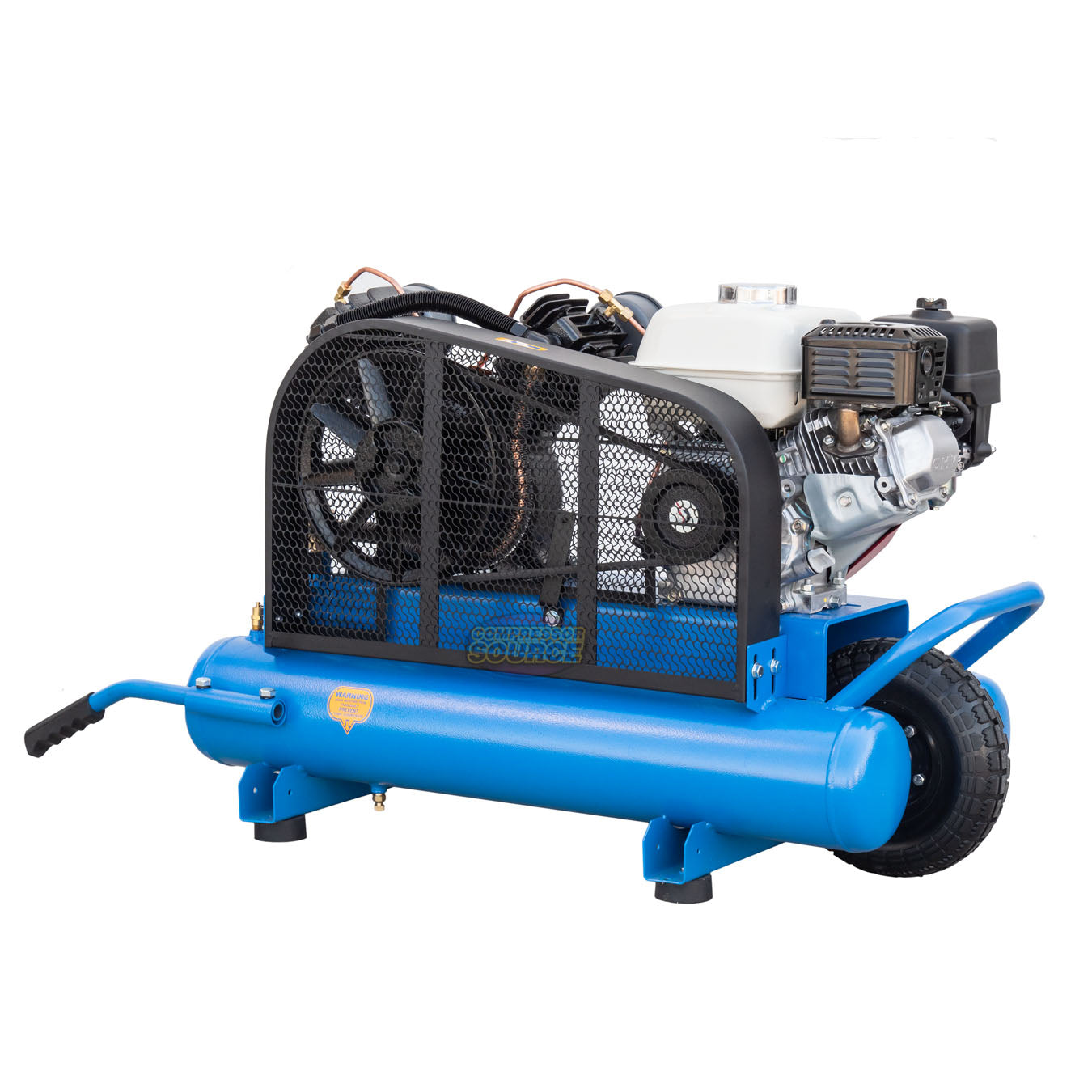 Puma 8 Gallon Gas Powered Air Compressor with Honda Engine Wheel Barrow Style PUK-5508G