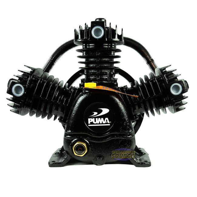 Puma 5 HP Single Stage 3-Cylinder 22 SCFM Air Compressor Pump PUK-65R