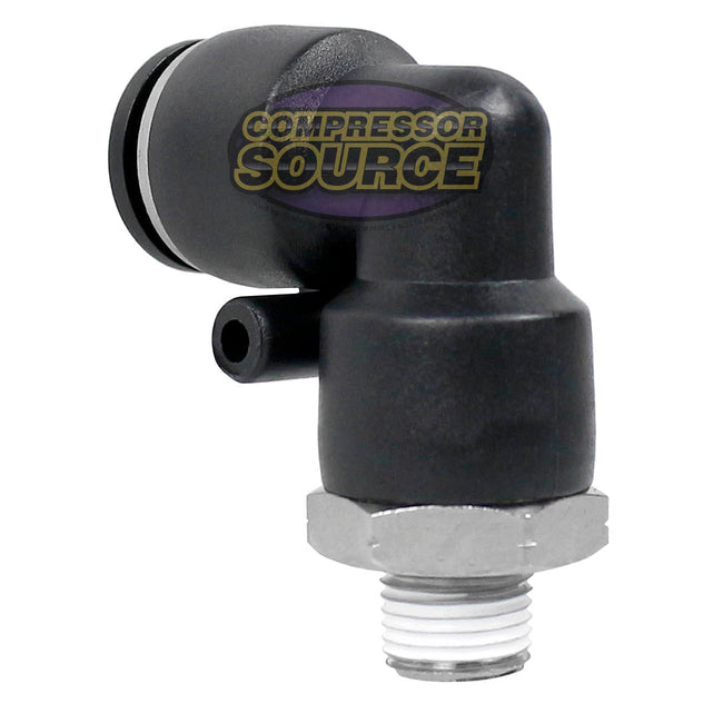 Prevost 90 Degree 1/8" Male NPT Elbow Fractional Inch Tube Fitting RPC-MR3820