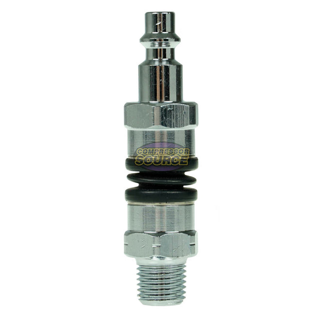 Milton 1/4" MNPT Variable Angle Swivel M-Style Anti-Kink Rotating Plug S-99681-4