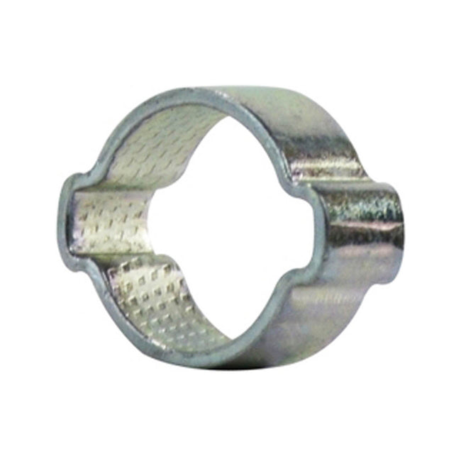 3/8" Two Ear Medium Pressure Hose Clamp For OEM Use Zinc Plated Carbon Steel