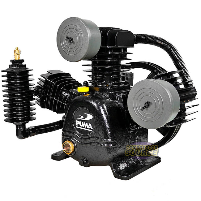 Puma Two Stage 3-Cylinder 10-15 SCFM Air Compressor Pump 175 Max PSI TE-50
