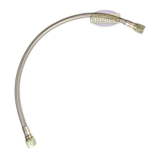 Air Compressor Replacement Air Supply Line Universal Fit 1/2" Stainless Steel