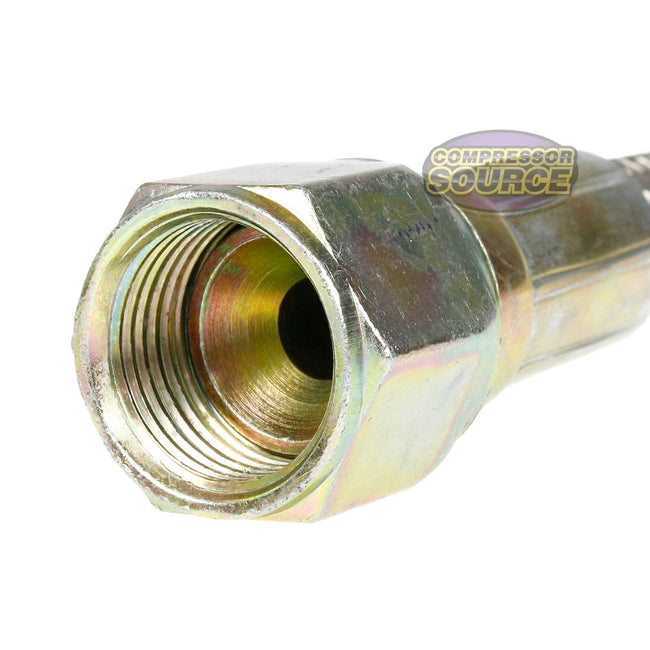 Air Compressor Replacement Air Supply Line Universal Fit 1/2" Stainless Steel