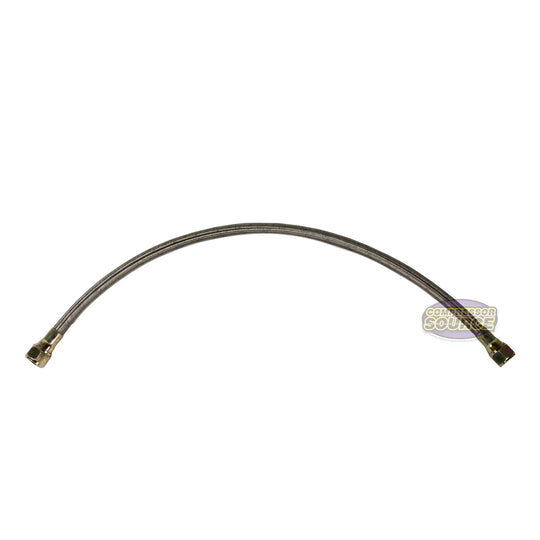 3/4 Inch Thread Female Stainless Steel Braided Flexible Discharge Hose 36 Inch