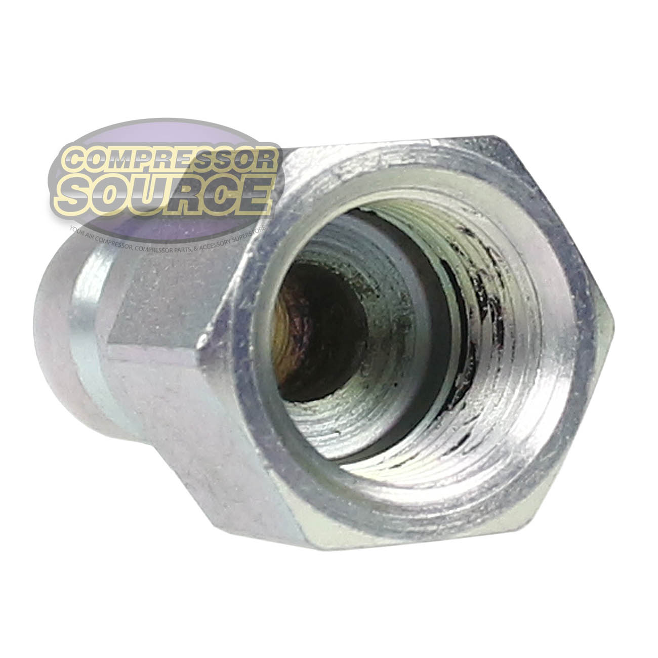 Prevost 3/8" FNPT Female Tapered Coupler Plug Corrosion Proof Steel URP086202