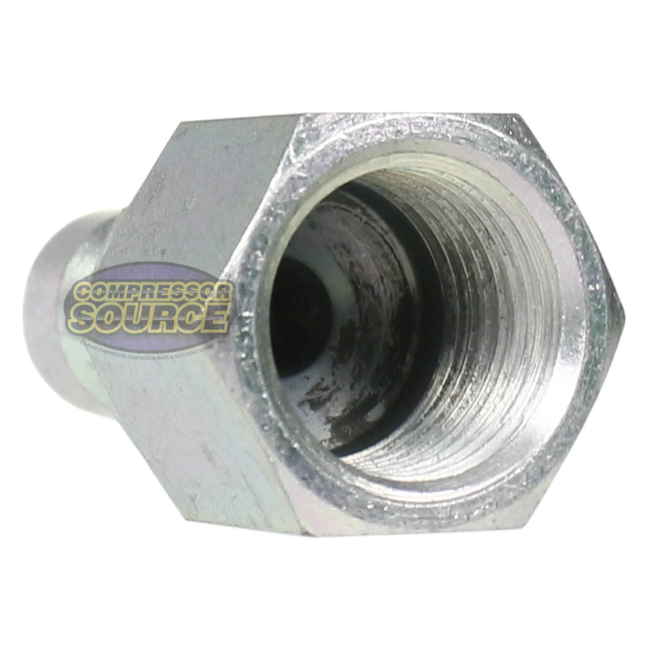 Prevost 1/2" FNPT Female Tapered Coupler Plug Corrosion Proof Steel URP086203