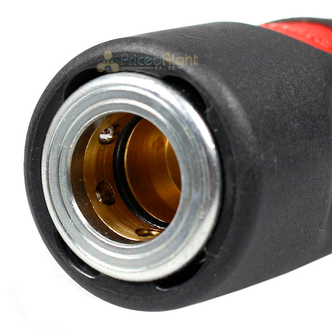 Prevost 1/2" MNPT Truflate Safety Coupling Male Coupler Push Button USI081253