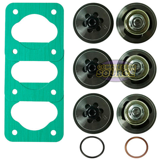 Valve Set-Head Overhaul Kit For Curtis Challenge & Air Fusheng Pump VSHOK-E50-CU